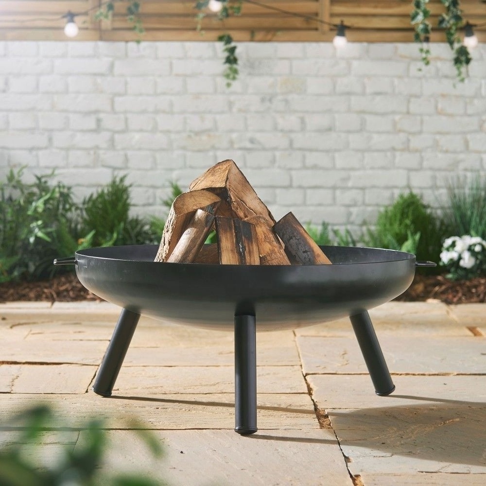 Custom Size Charcoal Fire Bowl Wood Burning Fire Pit For Garden