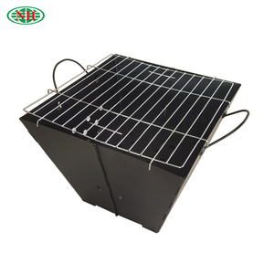 Square Wood Burning Metal Portable Folding Fire Pit