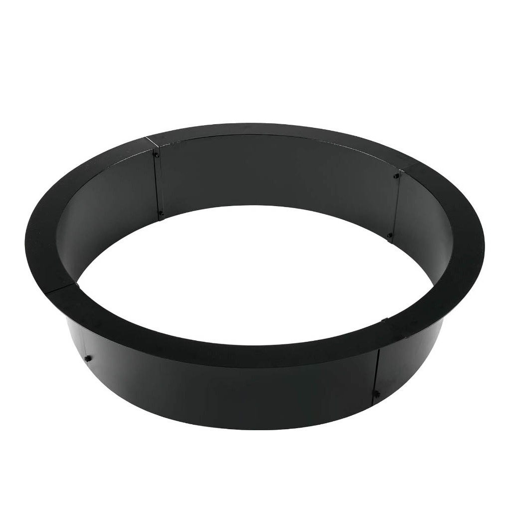 42 inches Outdoor Charcoal  Metal  Ring Steel DIY Fire Pit Ring