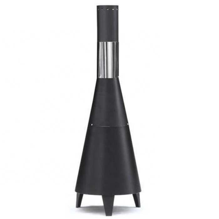 BSCI Garden Heater Outdoor Mesh Steel Chiminea Fireplace