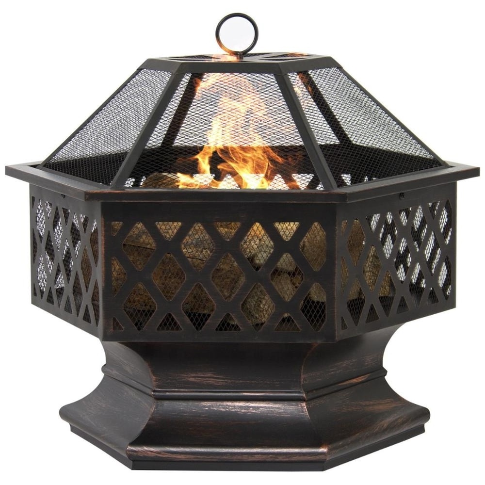 Fire Pit Outdoor Home Garden Backyard Firepit Bowl Fireplace