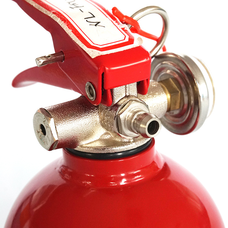 New design grenade shape carbon steel mini home fire extinguisher, 0.3kg abc dry powder car fire extinguisher