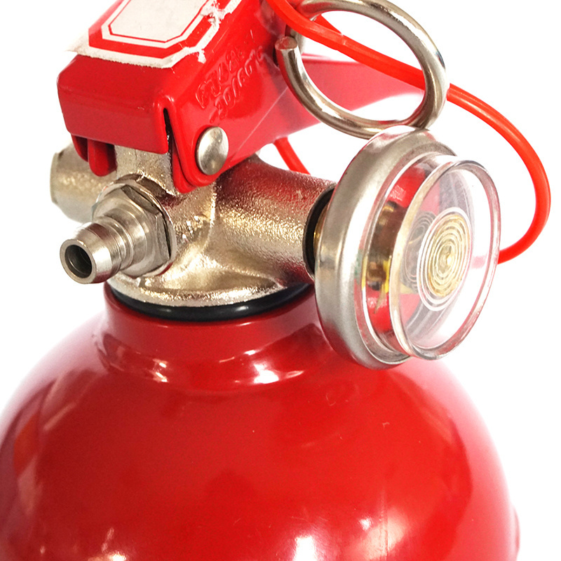 New design grenade shape carbon steel mini home fire extinguisher, 0.3kg abc dry powder car fire extinguisher