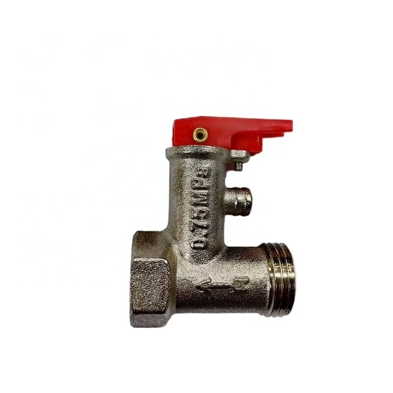 0.75Mpa Brass Safety Valve for water heater 1/2