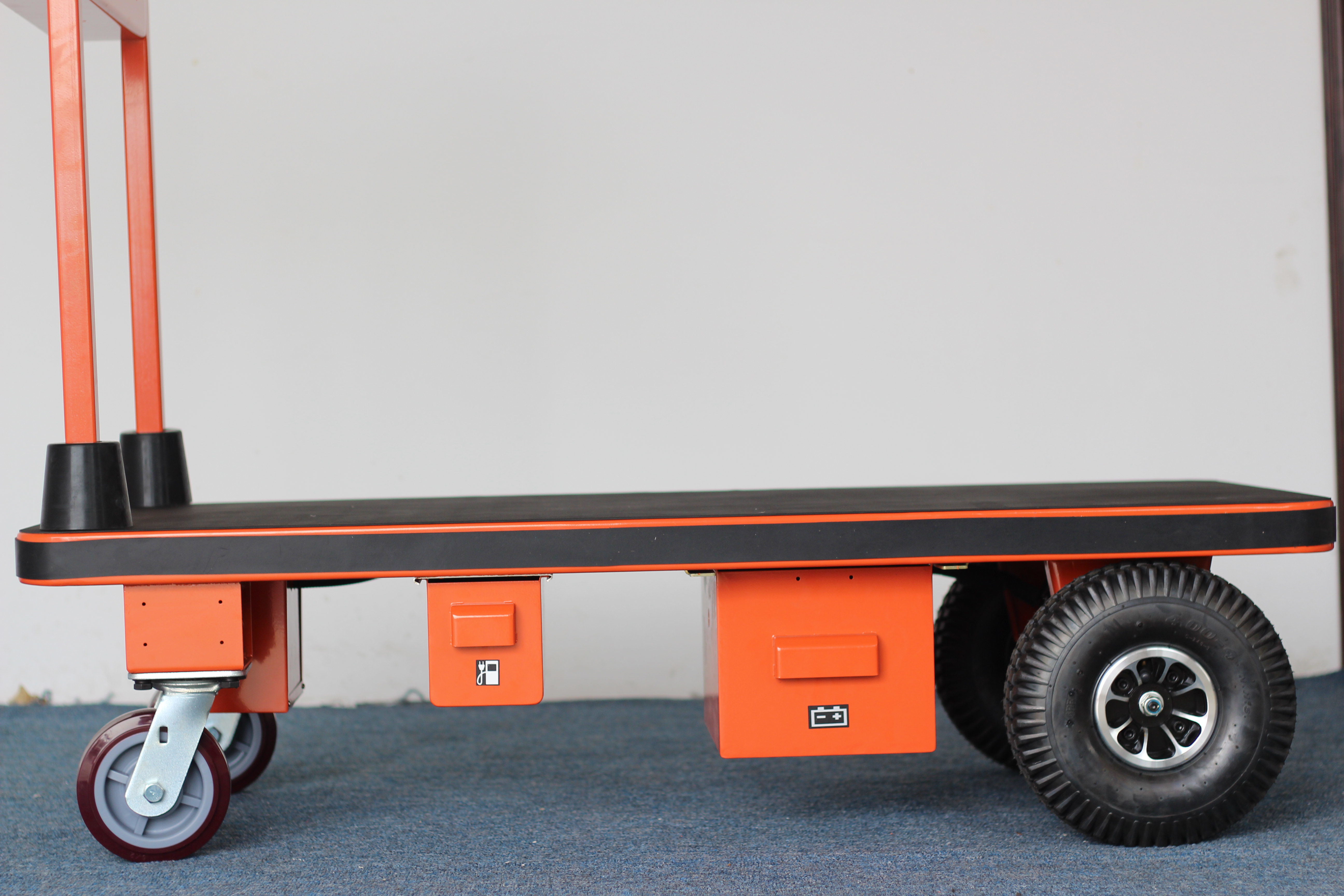 OEM/ODM Nenkeen Battery Powered Electric Platform Trolley Customizable Hand Carts & Trolleys