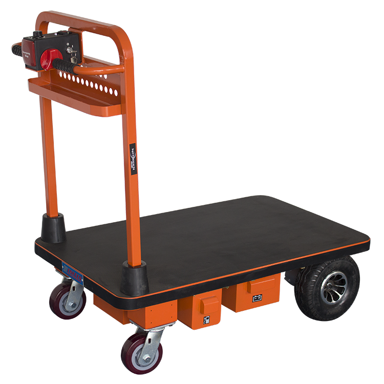 NK-102 Electric Hand Trolley Industrial Four-Wheel Wagon by Manufacturer's Best Price Hot Sale Factory Use Hand Carts Trolleys