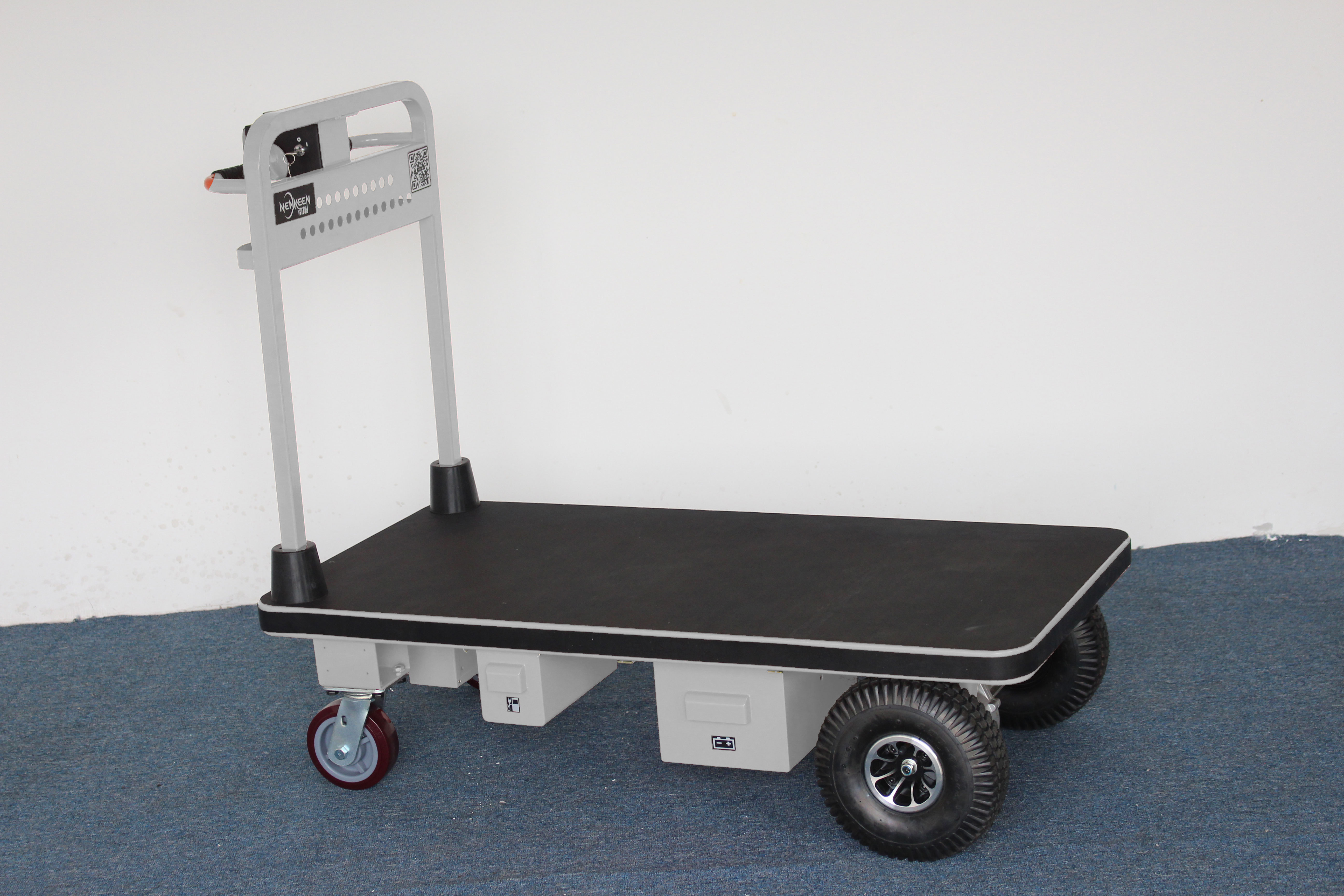 OEM/ODM Nenkeen Battery Powered Electric Platform Trolley Customizable Hand Carts & Trolleys