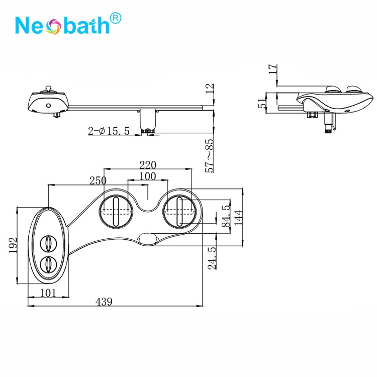 toilet seat bidet/manual bidet/lady bidet