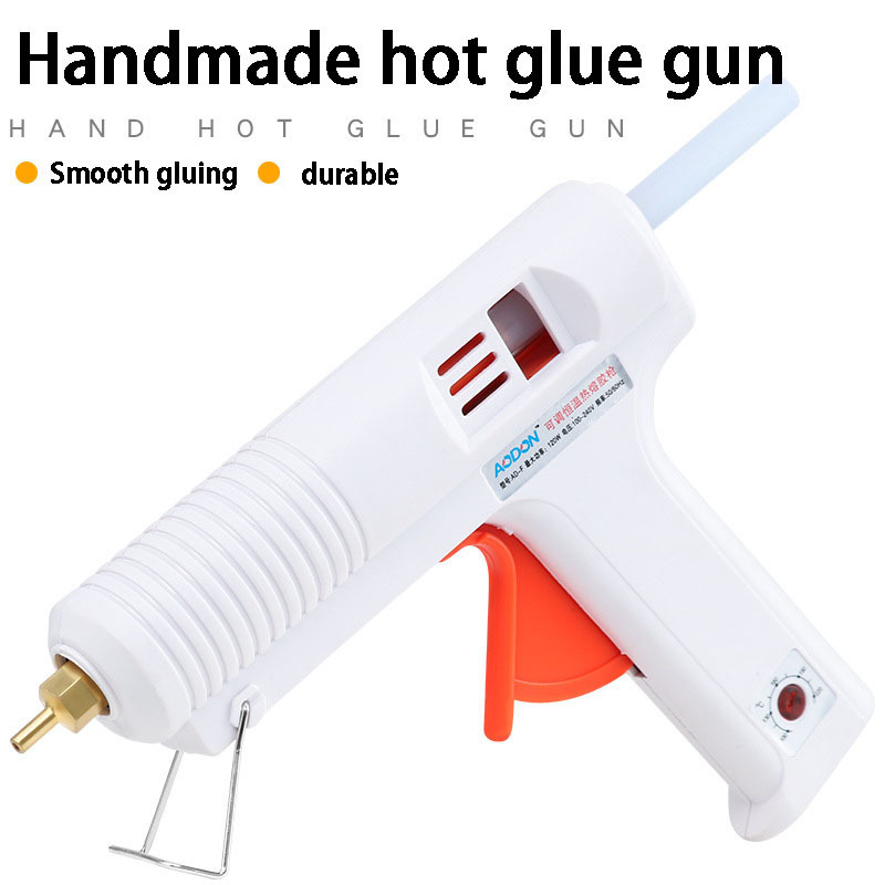 120W hot melt glue gun adjustable temperature handmade household hot melt glue gun industrial hot melt glue stick