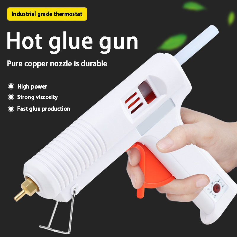 120W hot melt glue gun adjustable temperature handmade household hot melt glue gun industrial hot melt glue stick