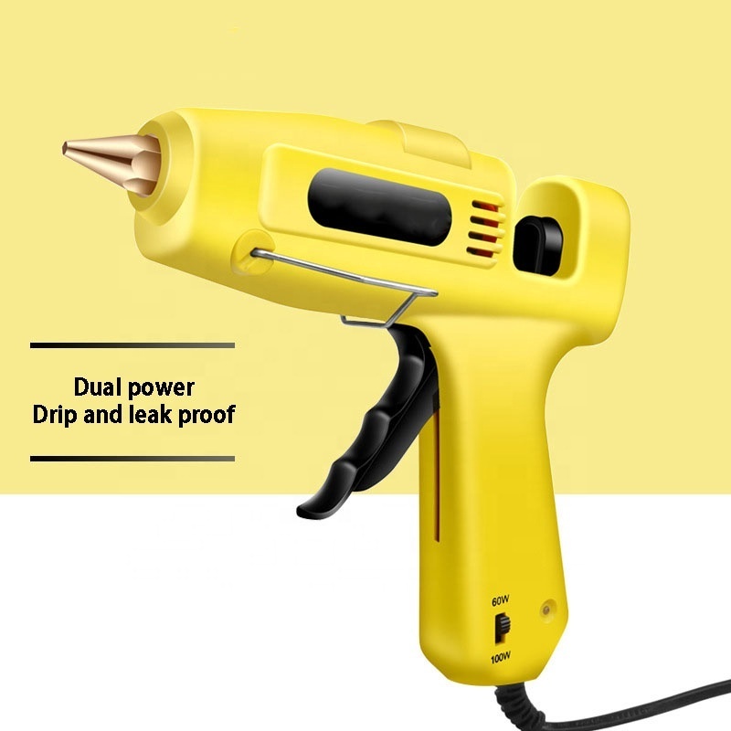 NEOBRISKEN 60W-100W dual power hot melt glue gun adjustable hot melt glue gun professional grade plug-in hot melt glue gun