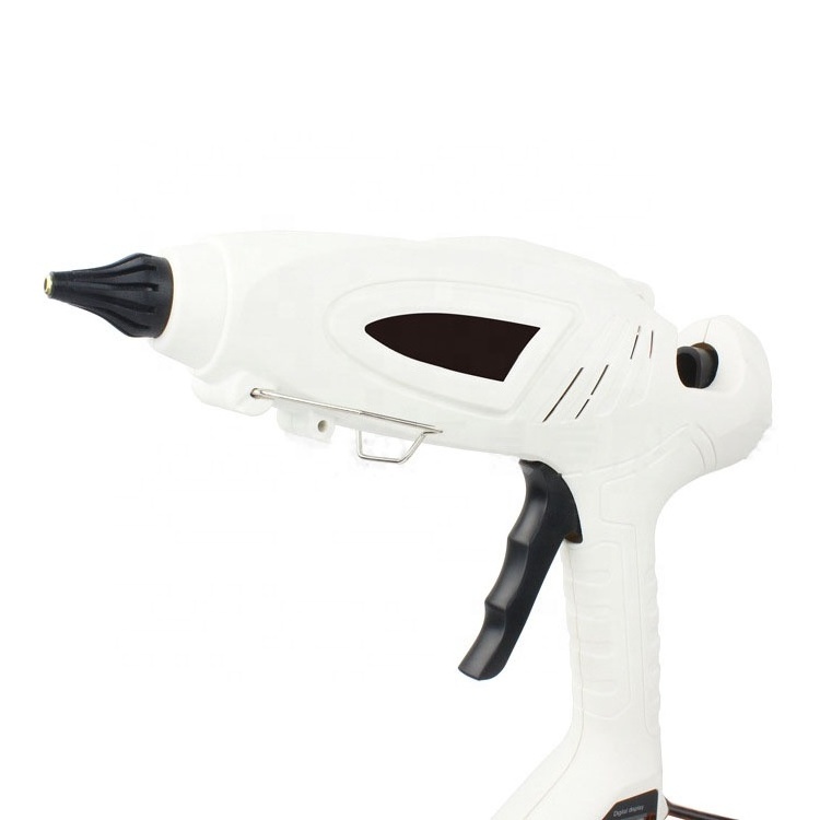 Intelligent digital display glue gun high power temperature control glue gun industrial grade plug-in hot melt glue gun