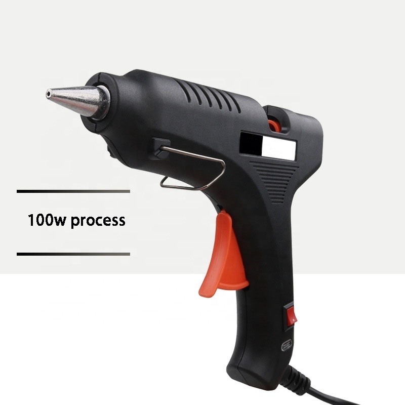 NEOBRISKEN 100W conventional power hot glue gun durable electric hot melt glue gun industrial grade high load glue gun