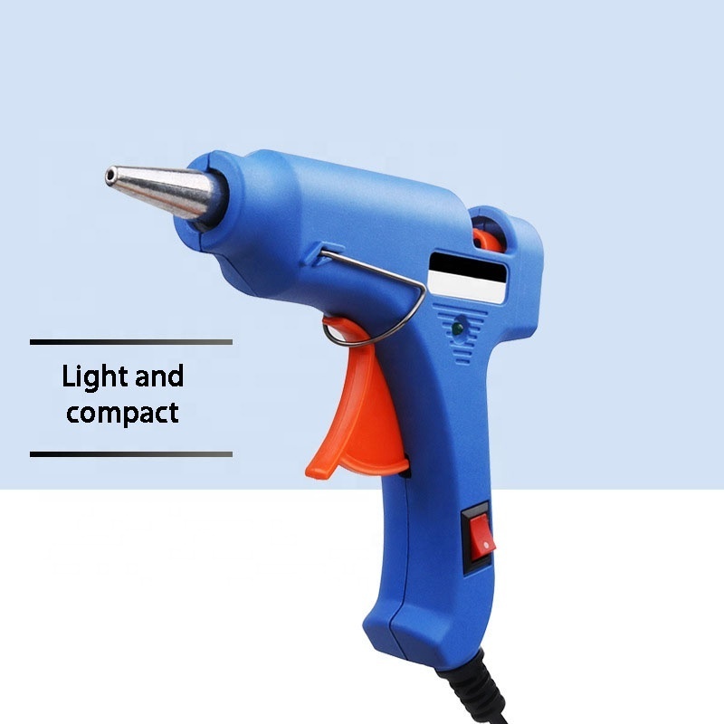 NEOBRISKEN DIY household glue gun lightweight and convenient small power 20W hot glue gun small plug-in hot melt glue gun