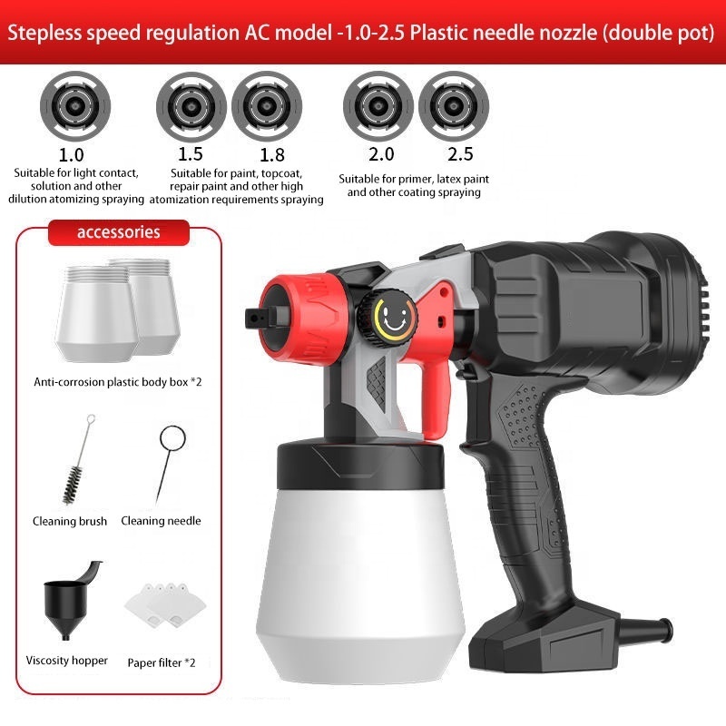 NEOBRISKEN Handheld lithium spray gun paint emulsion paint spray machine household atomization power spray gun