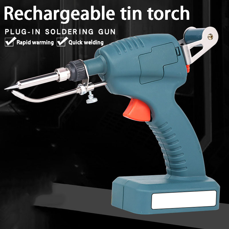 Rechargeable soldering iron 12V lithium battery soldering gun low voltage radio soldering iron welding set