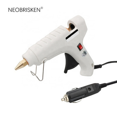 NEOBRISKEN Vehicle-mounted low voltage 40W conventional power hot melt glue gun plug-in DC hot melt gun bump repair 12V glue gun