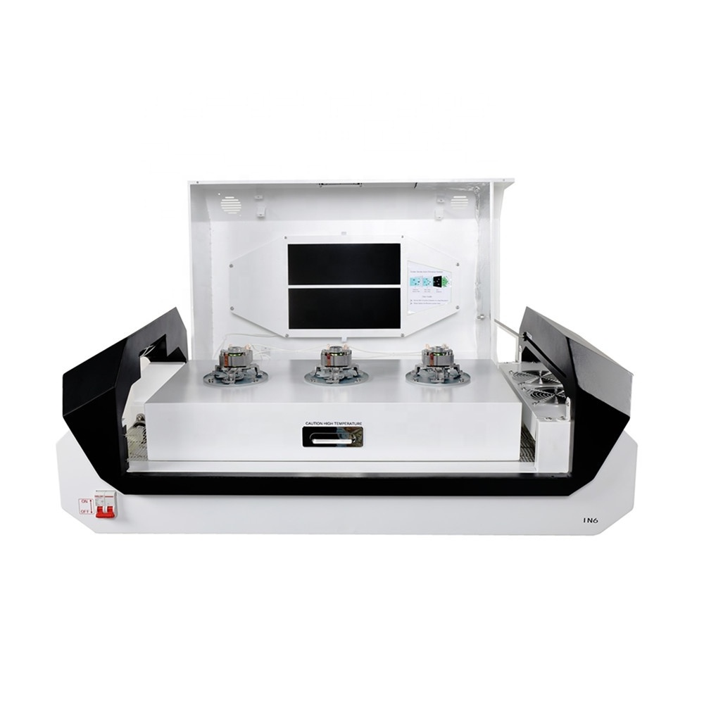 NeoDen IN6 Desktop Small Hot Wind Energy Saving Smoke Filtering 6 Zone SMT SMD Reflow Oven Soldering Machine For Pcb LED Welding