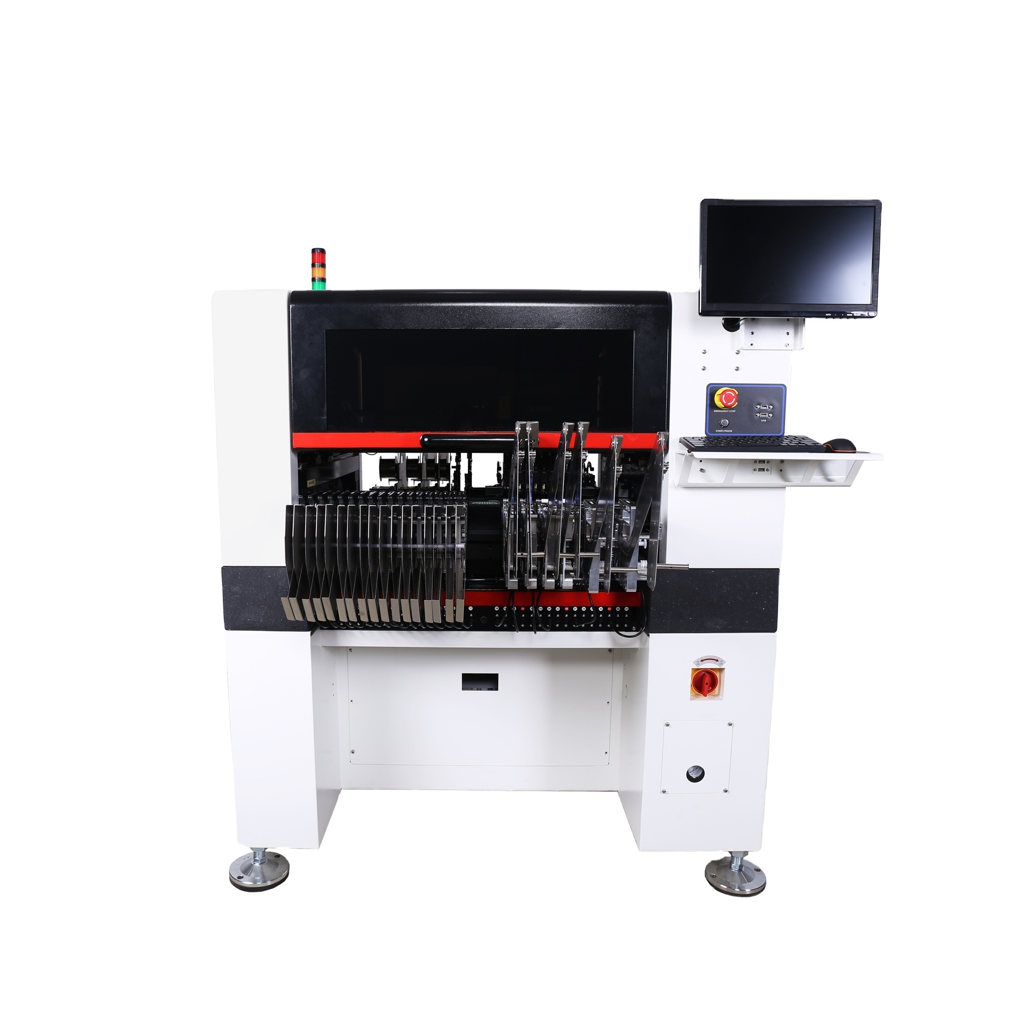 NeoDen10 Automatic High Speed PCB Assembling Machine LED Light Production Line LED Light Making Machine