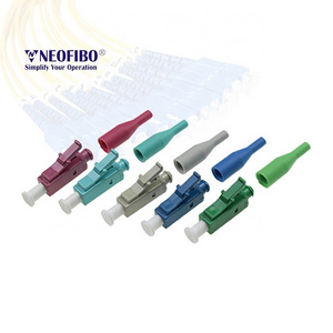 Neofibo LC SX Connector om1 pigtail lc simplex parts telecommunication fiber optic connector