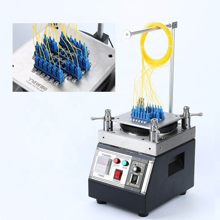 Neofibo NEOPL-2000A automatic bare fiber patch cord connector fiber jumper foursquare fiber optic polishing machine