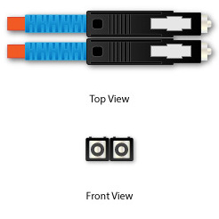 Neofibo MU DX communication duplex patch cord fiber optic connector