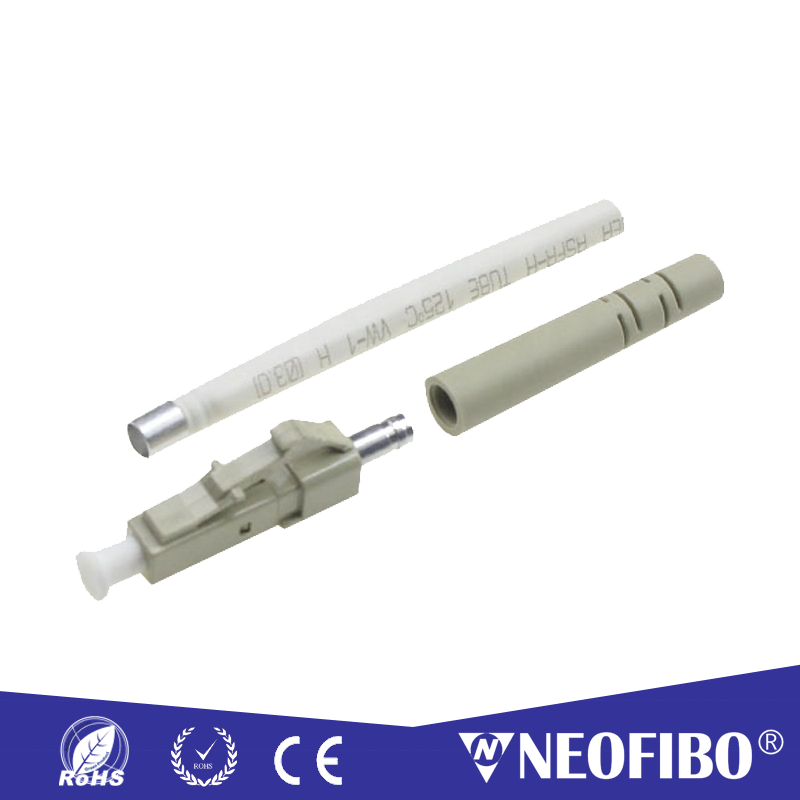 Neofibo LC SX Connector om1 pigtail lc simplex parts telecommunication fiber optic connector