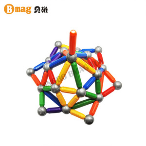 CE certification baby educational magnetic balls and rods set