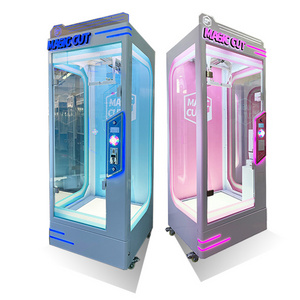 Factory Directly Sale Neofuns Coin Operated Smart Automatic Cut Prize Machine Gift Game Machine Scissors Gift Machine