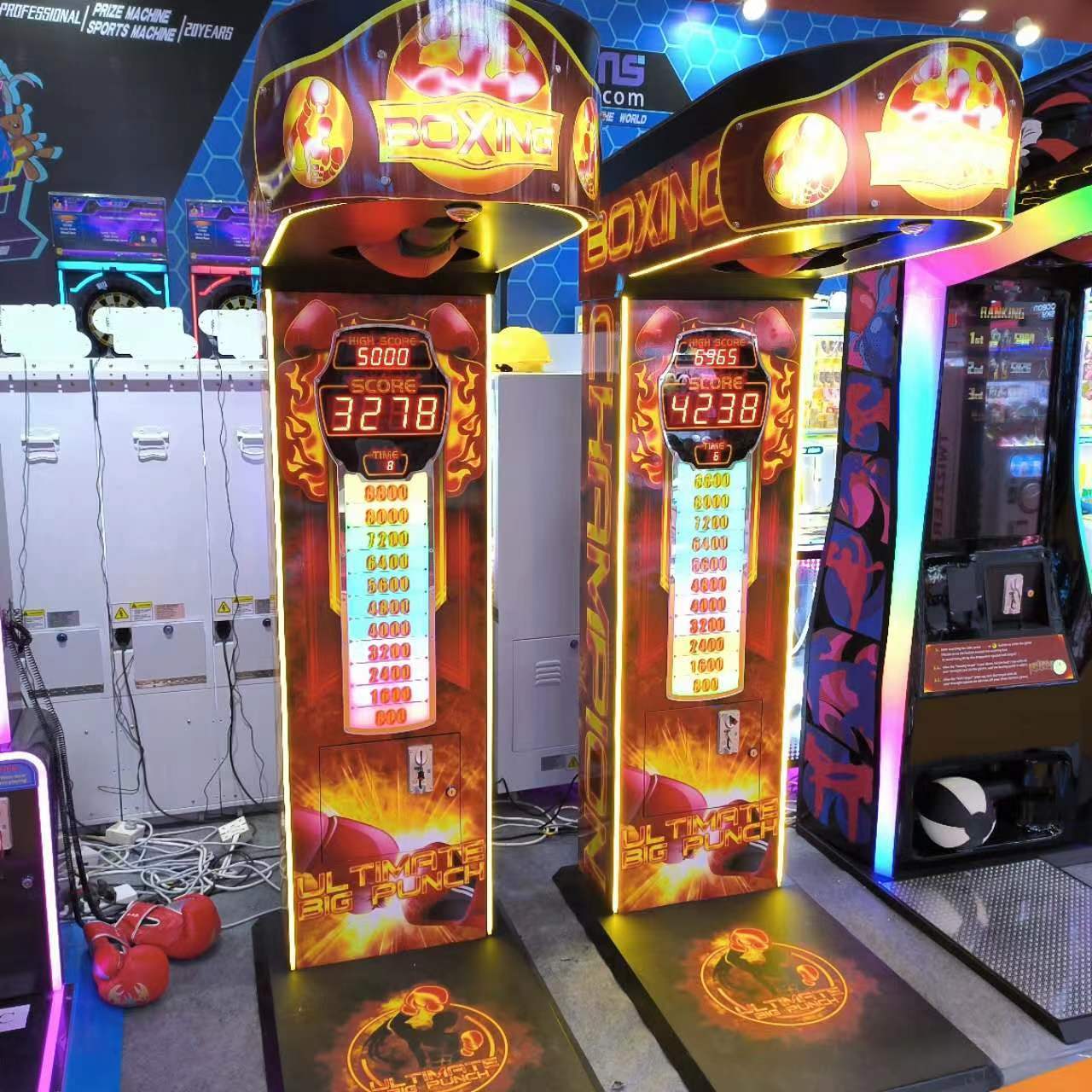 Newest Coin Operated Games boxing arcade machine Boxing punching machines boxing Game Machine