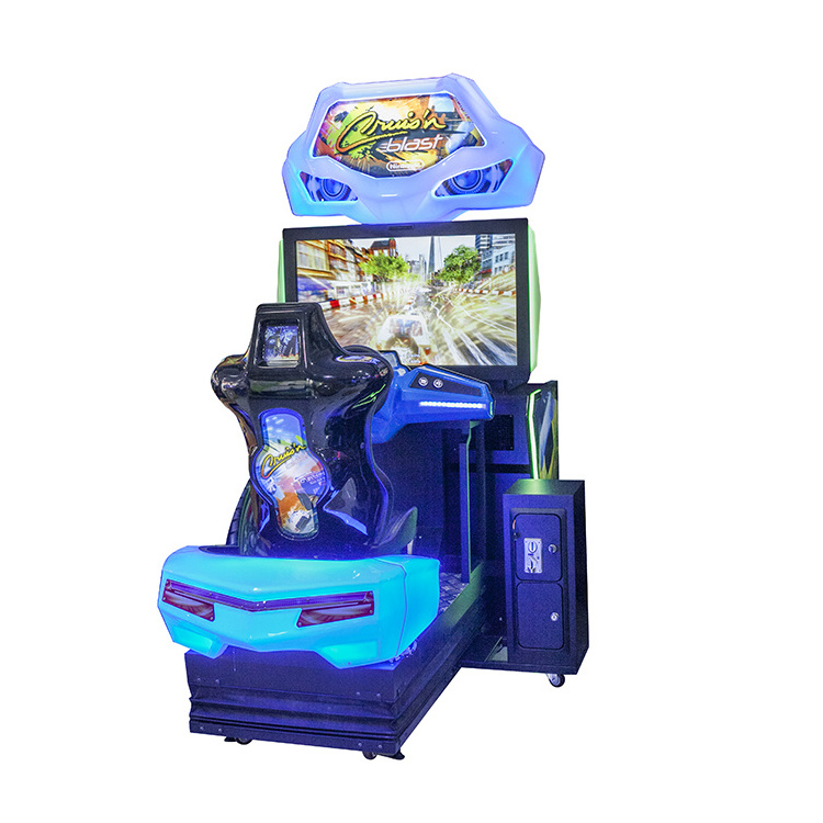 Wholesale  3D Arcade Coin Cards Operated Racing Simulator  Car Racing Outrun Game Machine