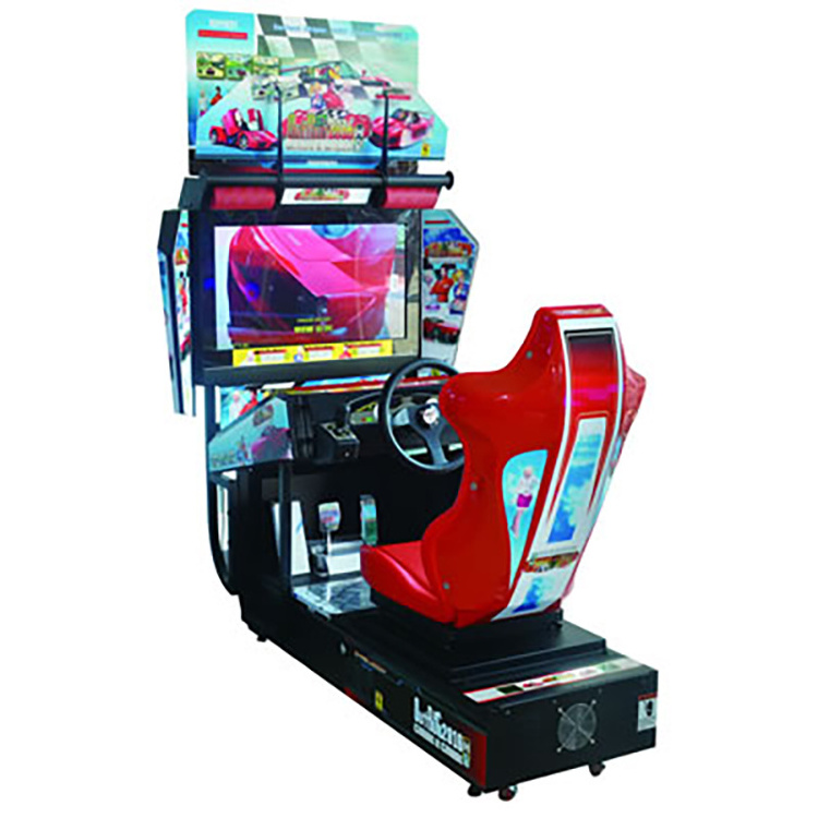 Wholesale  3D Arcade Coin Cards Operated Racing Simulator  Car Racing Outrun Game Machine