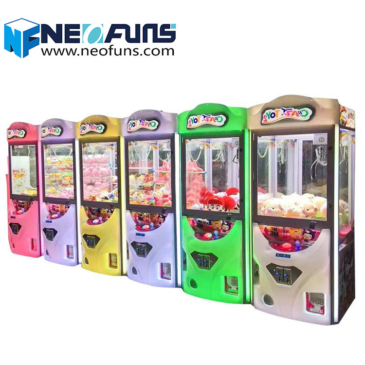 Neofuns Coin Operated Arcade Game Machine Mini Fairyland Claw Crane Machine Prize Vending Game Doll Machine for Sales