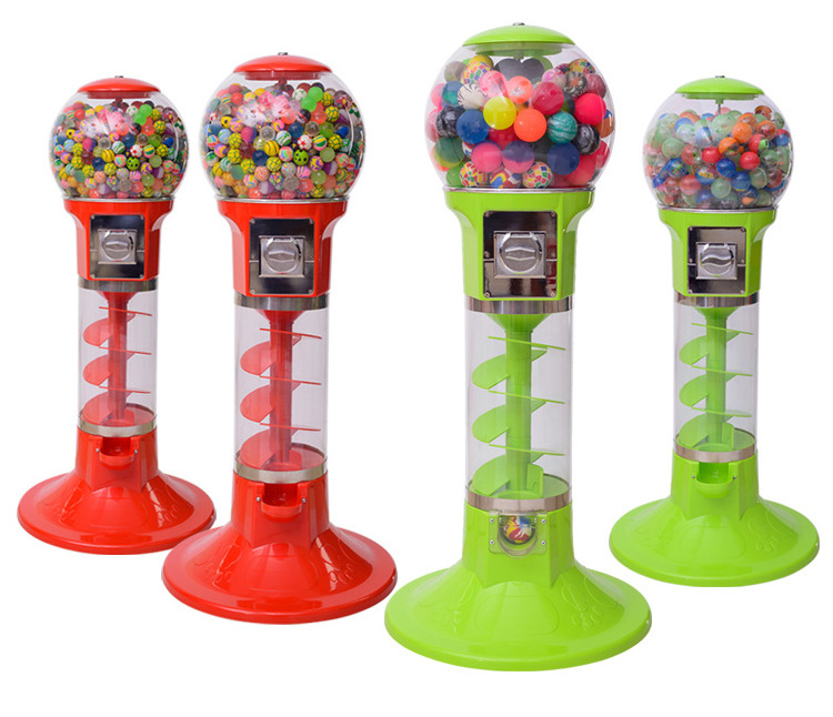 Capsule Toys Candy Bouncy Ball Vending Machine Gacha Candy And Toy Vending Machines Plastic Gumball Machine