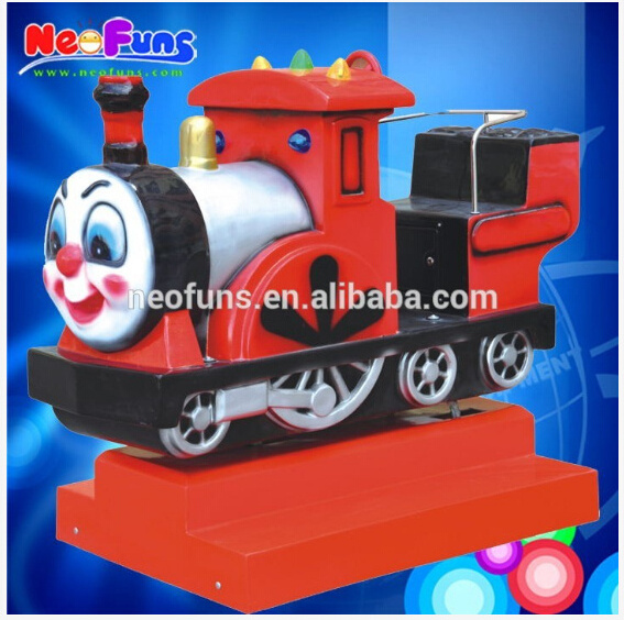 Amusement Park Electric Arcade Coin Operated Lovely Train For Kiddie Rides for sales