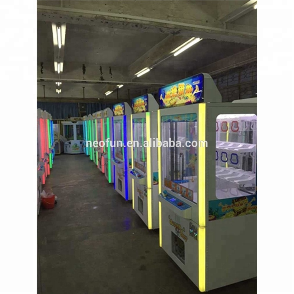 Golden key /cheap key master prize vending game machine coin operated arcade crane claw  prize games for sale