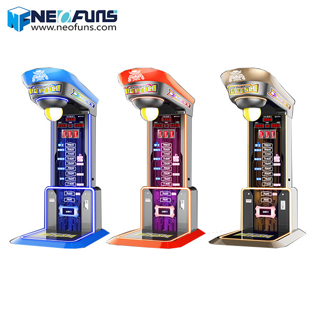 Neofuns sport boxer coin operated interactive redemption arcade ultimate big punch boxing game machine