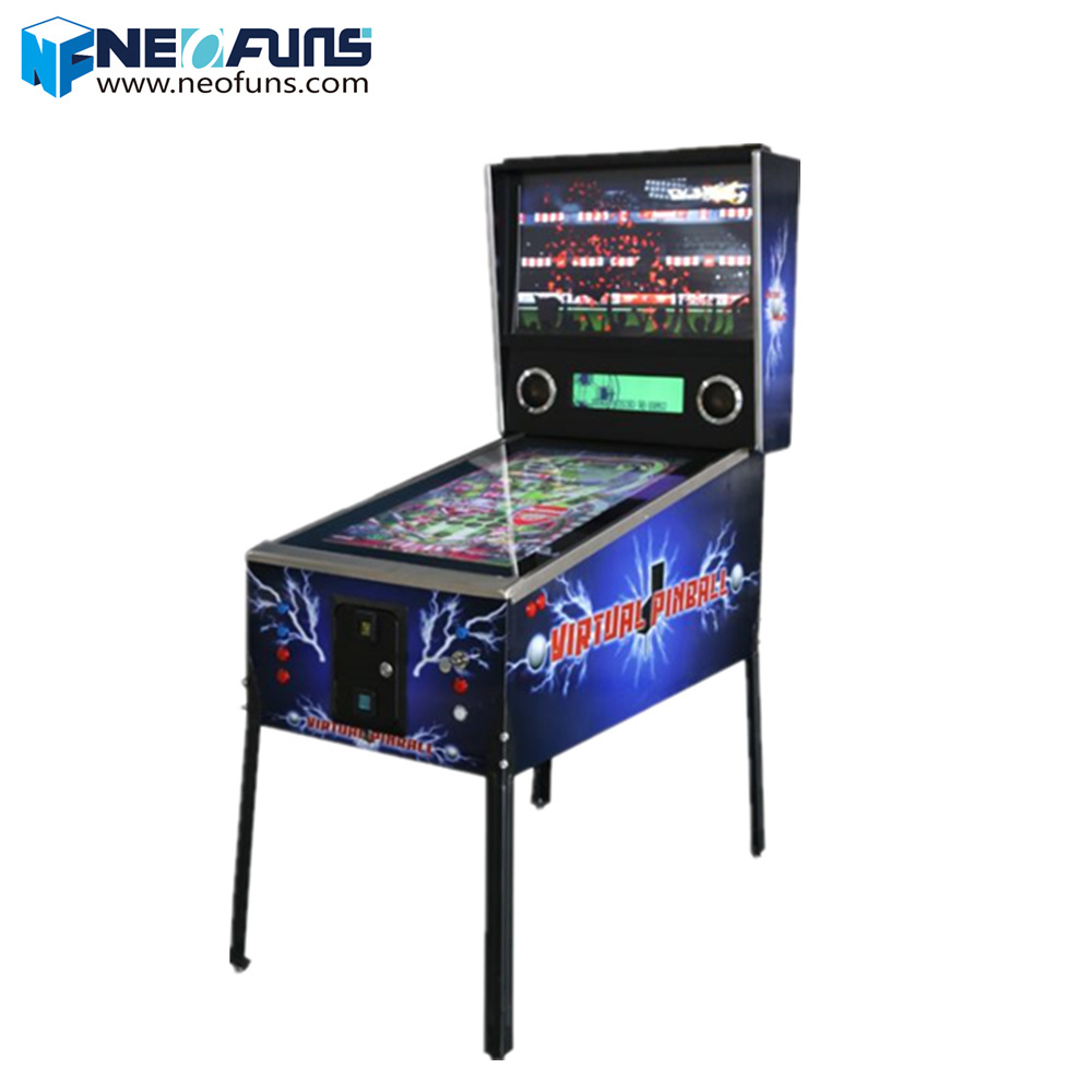 Bar Coin Operated Games Flipper Virtual Pinball Machine Arcade Game Machine 910 Games for Sales