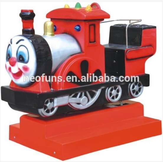 Amusement Park Electric Arcade Coin Operated Lovely Train For Kiddie Rides for sales