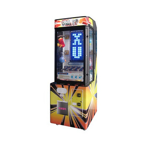 high quality hot new pile up stacker prize game arcade claw machine