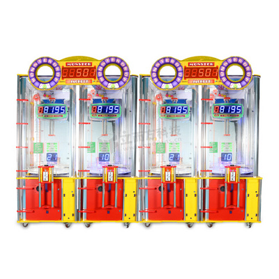 Fun arcade coin operated ticket redemption games monster drop game machine