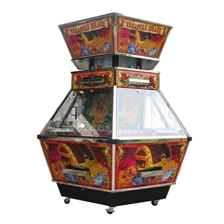 The Factory of best price coin operate arcade game machine coin pusher hot sale