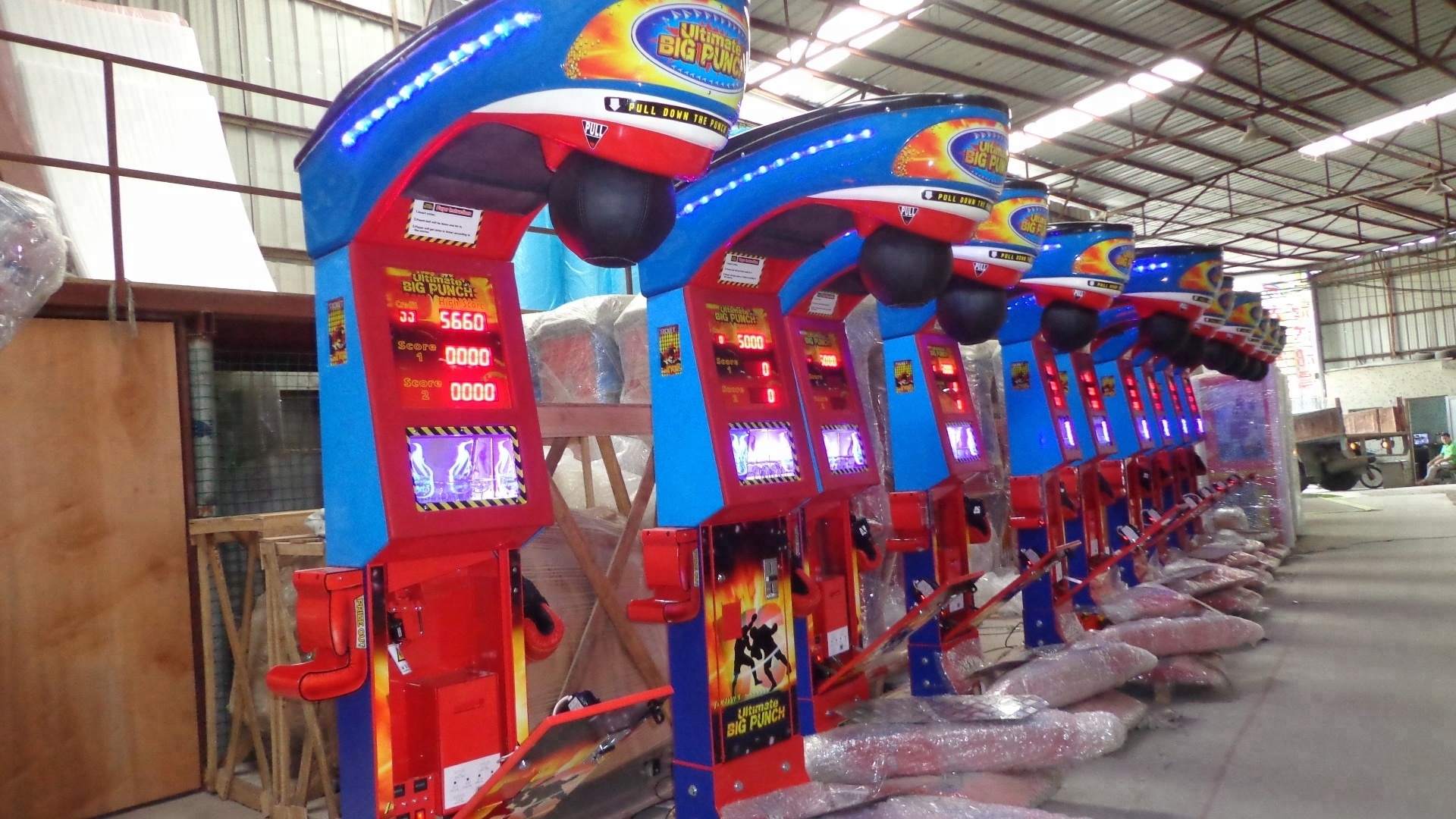 hot sale coin operated redemption game machine boxing machine game used electronic boxing machine