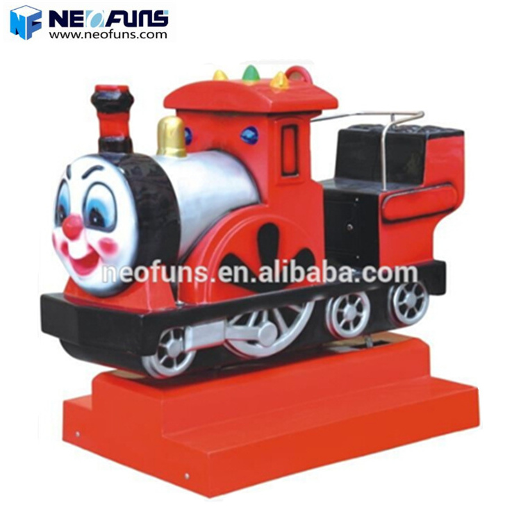 Amusement Park Electric Arcade Coin Operated Lovely Train For Kiddie Rides for sales