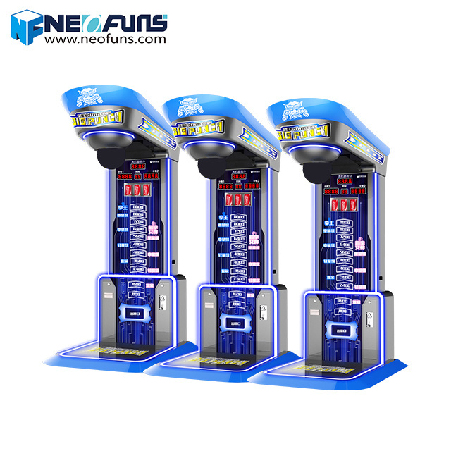 Neofuns sport boxer coin operated interactive redemption arcade ultimate big punch boxing game machine