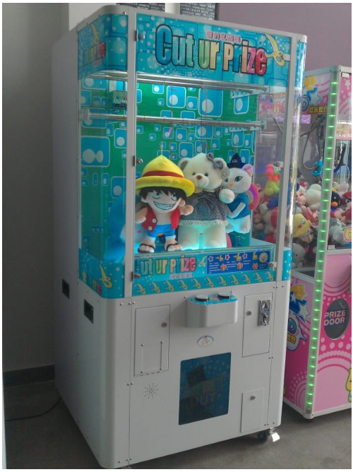 Barber cut arcade Coin Operated Prize Vending cut ur prize game Machine for sales