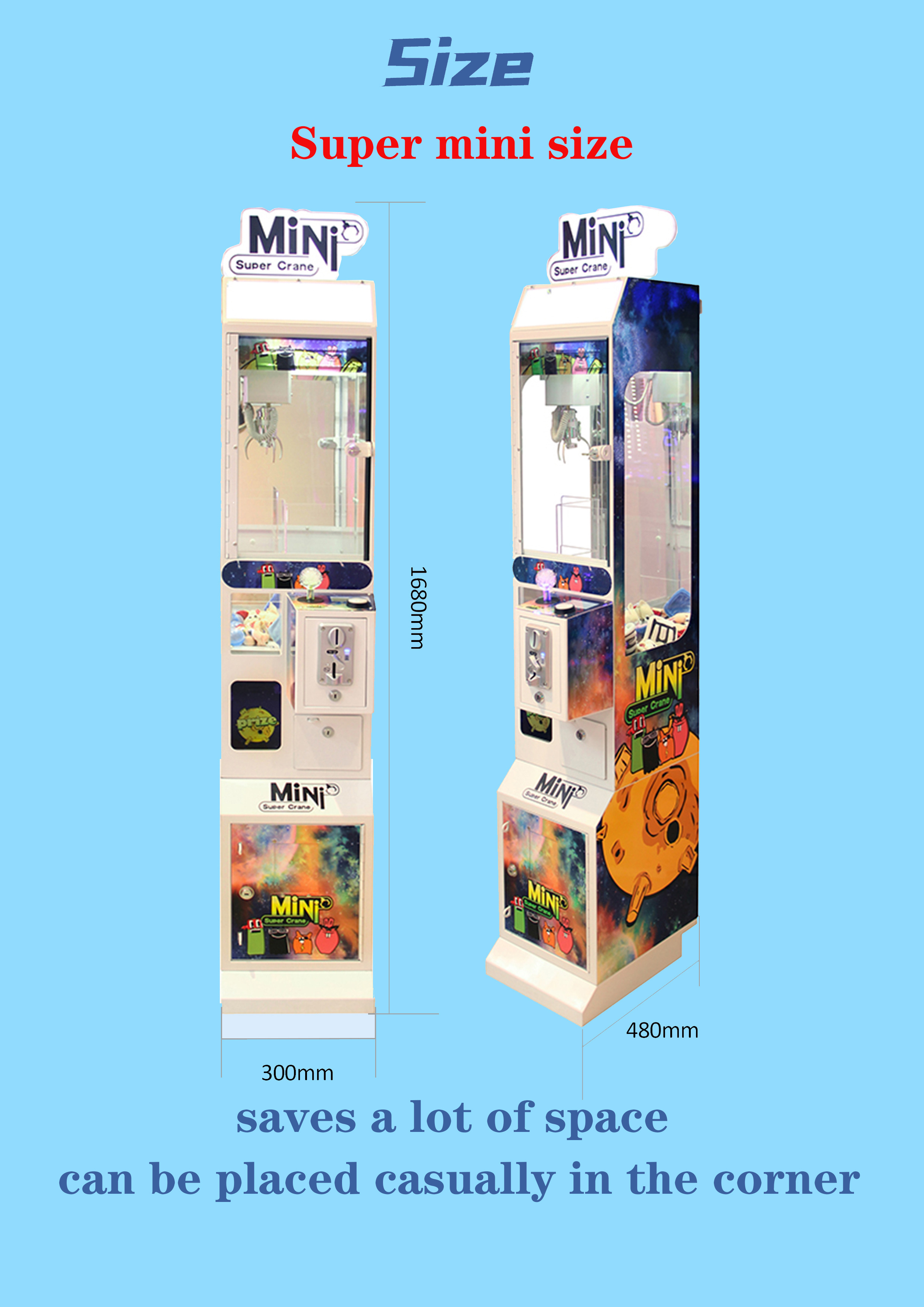 Cheap Small Mini Candy Claw Crane Vending Game Machine Kids Toy Mini Dollar Bill Acceptor Claw Machine For Sale