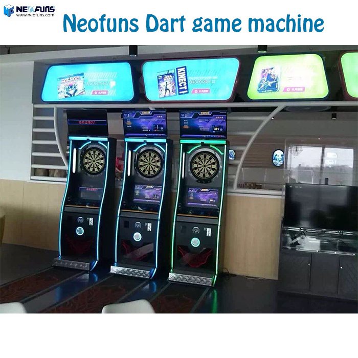 customized online arcade amusement electronic phoenix dart game machine coin operated dart boards for bar