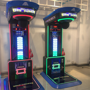 Indoor Coin Operated Custom Street Boxing Arcade Punch Game Machine