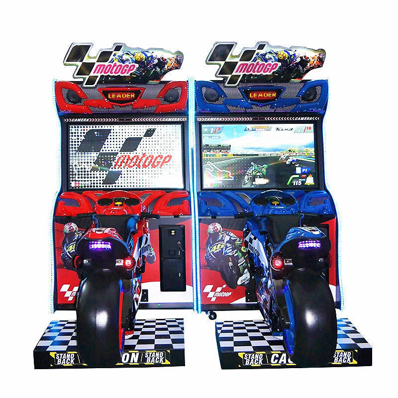 GP Motorbike Coin Operated Amusement Moto Simulator Arcade Games Adults Drive Motorcycle Car Racing Game Machine